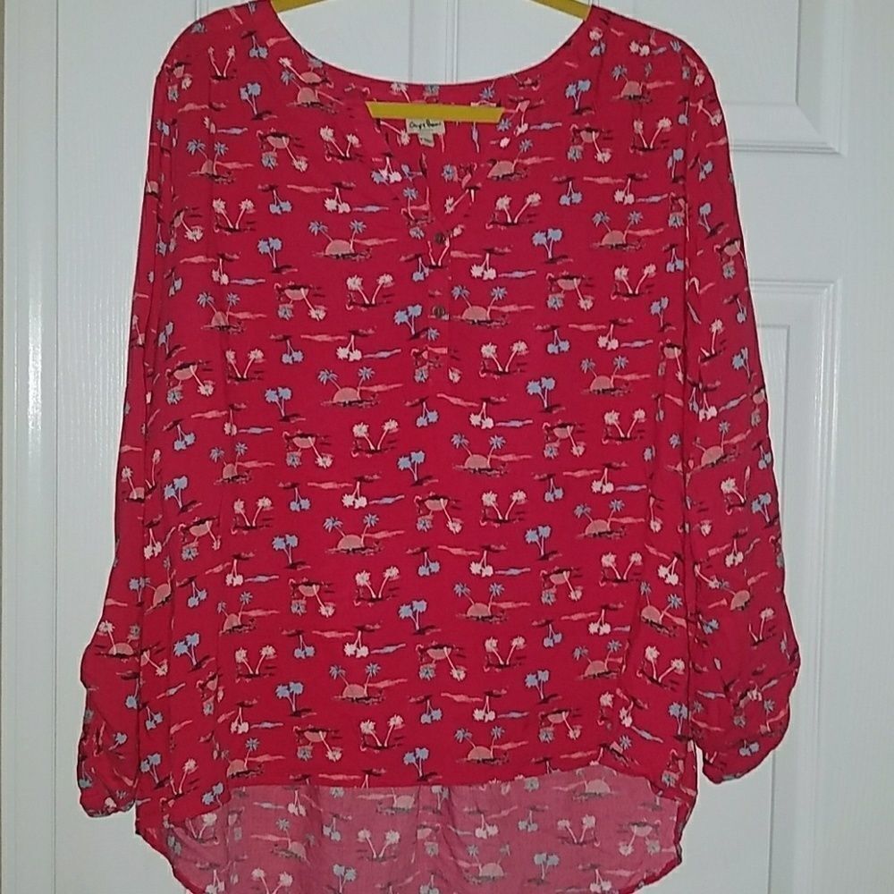 Chip & Pepper sunset high low top Sz L EUC